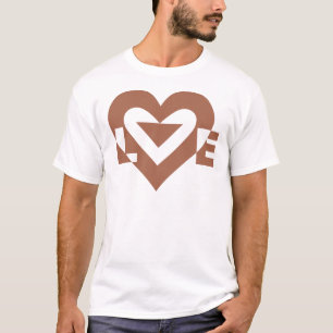 Coola Kärlek Graphic, Mocha Brown Tröja