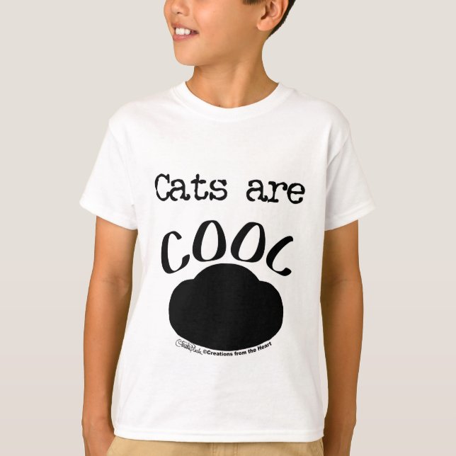Coola - kassa-sida-utskrift tee shirt (Framsida)