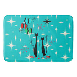 Coola Kat Mid Century Modern Atomic Era Bath Mat Badrumsmatta