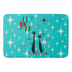 Coola Kat Mid Century Modern Atomic Era Bath Mat Badrumsmatta