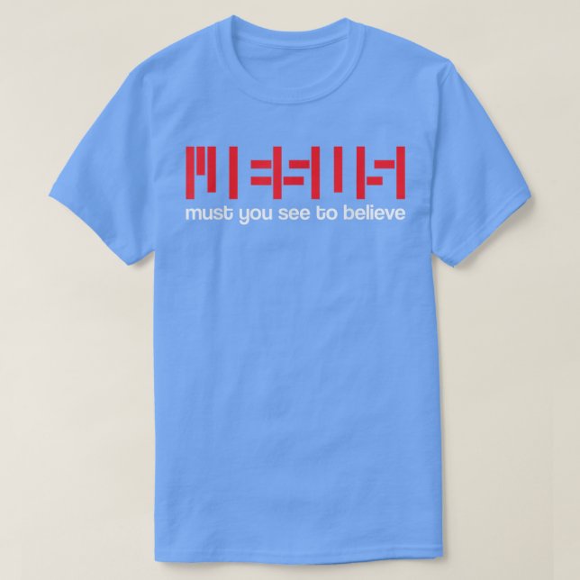 Coola katolsk skjorta som betvivlar Thomas present T Shirt (Design framsida)