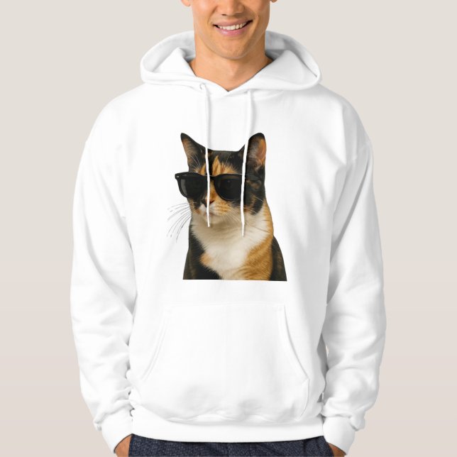 Coola Katt Hoodie (Framsida)