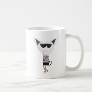 Coola Katt med solglasögon Kaffemugg