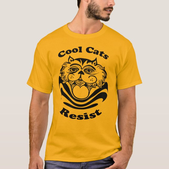 Coola Katt Resistent T-shirt (Framsida)