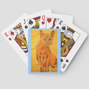 Coola Katt Spel Kort