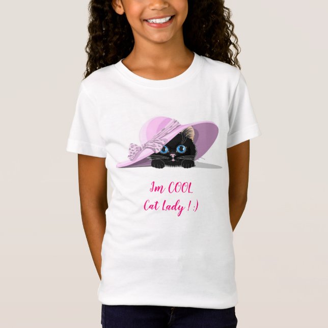 Coola Katt T Shirt (Framsida)
