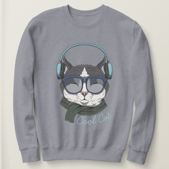 Coola Katt T Shirt (Design framsida)