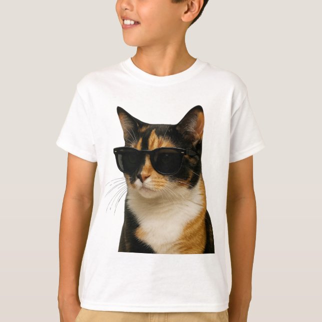 Coola Katt T Shirt (Framsida)