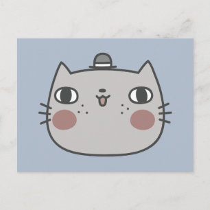 Coola Katt Vykort