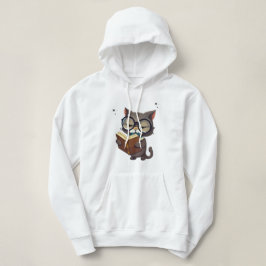 Coola Katter med glasögon lästa Bok T Shirt