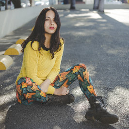 Coola Katters Färgglada Leggings