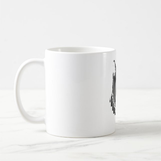 Coola - kattgrafik - design Bild Kaffemugg (Vänster)