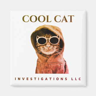 Coola Kattmagnet - nedfläckad sunset Magnet