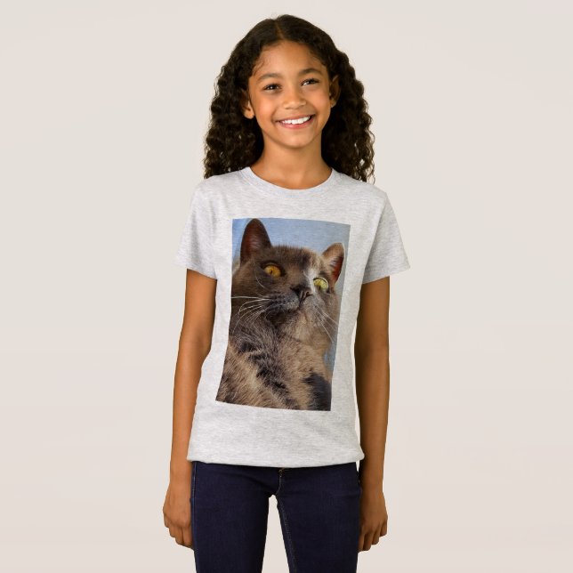 Coola Kattunge Girls T-shirt (Hel framsida)