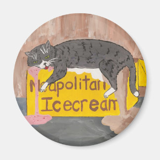 Coola Kattunge Magnet