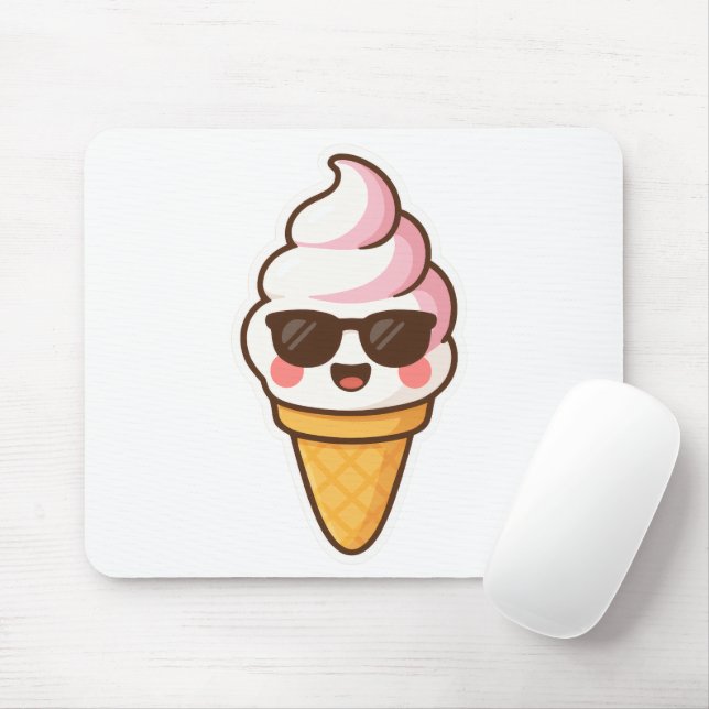 Coola Kawaii Ice Cream Musmatta (Med mus)