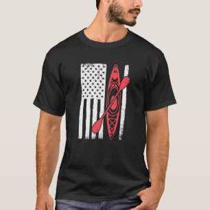 Coola Kayaking För manar Women Kayak Fishing USA A T Shirt