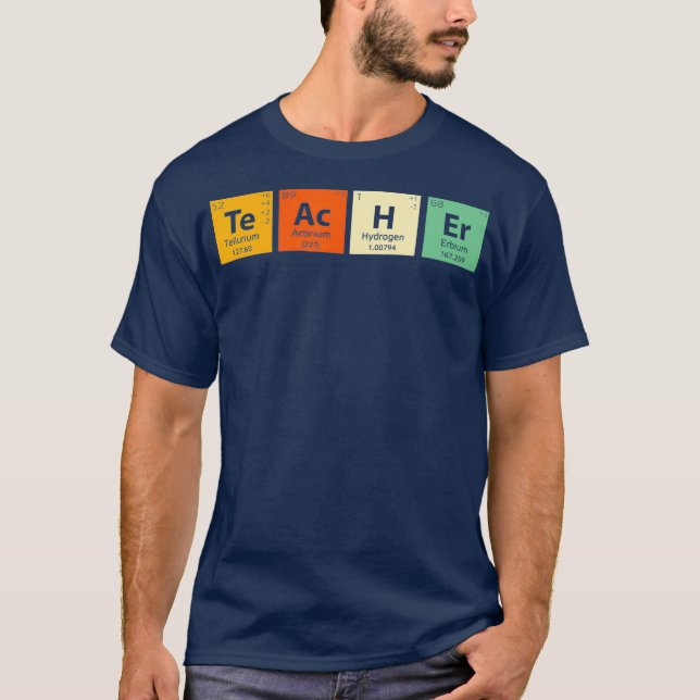 Coola-kemi i Bord Inslag T Shirt (Framsida)