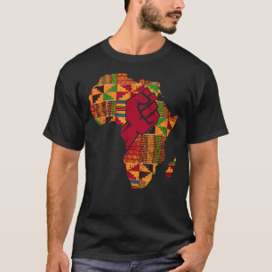 Coola Kente Trasa Art Manar Women Afrika Karta Bla T Shirt