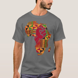 Coola Kente Trasa Art Manar Women Afrika Karta Bla T Shirt