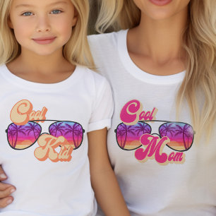 Coola Kid Bright Sunset Sunglasses Matching T Shirt