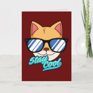 COOLA KID CAT BIRTHDAY KIDS GREETCARDS KORT