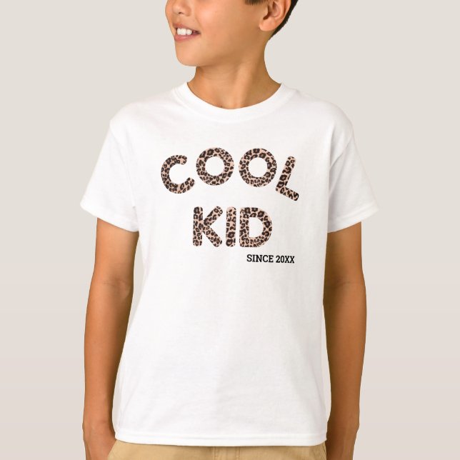 Coola Kid-Personlig T Shirt (Framsida)