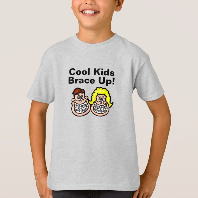 Coola Kids Bace Up Barn T-shirt (Framsida)