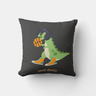 Coola Kids Basketball Dinosaur Dekorativ kudde