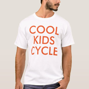 Coola Kids Cycle Cyclist Bike Älskare Eco T Shirt