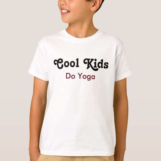 Coola Kids Do Yoga Tröja (Framsida)