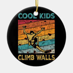 Coola Kids klättervallar Extreme Sport Sten Klimat Julgransprydnad Keramik