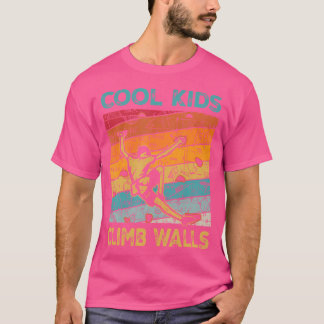 Coola Kids klättervallar Extreme Sport Sten Klimat T Shirt