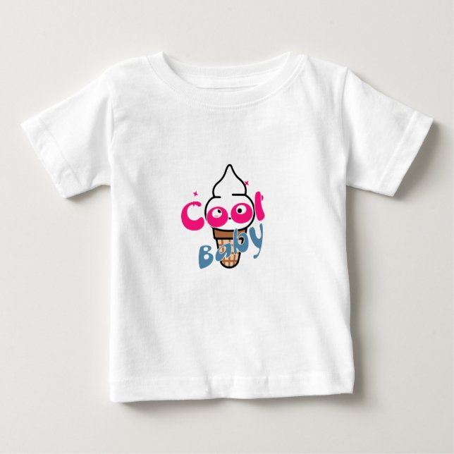 Coola Kids Mode T Shirt (Framsida)