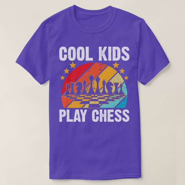Coola Kids Play Chess T Shirt (Design framsida)