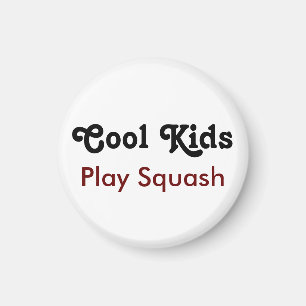 Coola Kids Play Squash Magnet