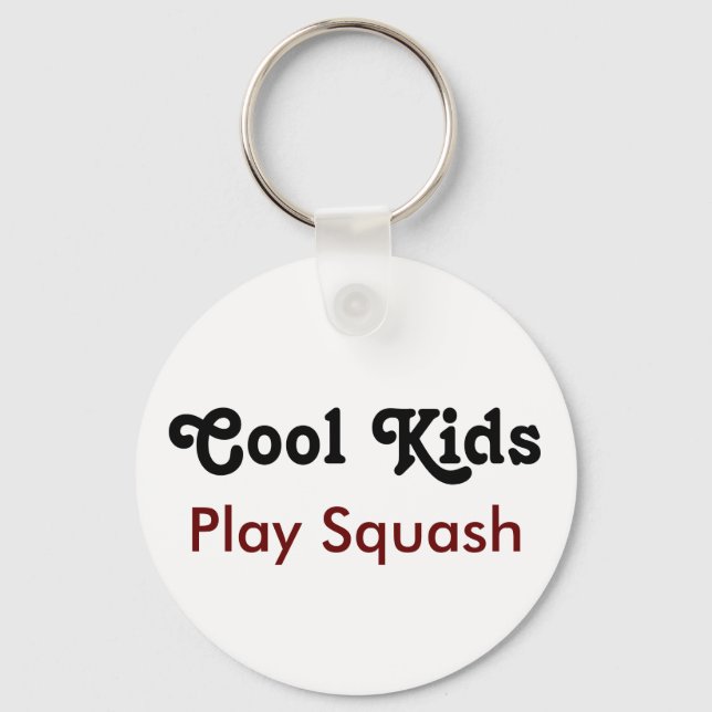 Coola Kids Play Squash Nyckelring (Framsida)