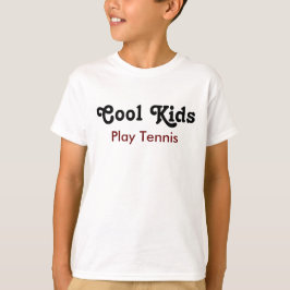 Coola Kids Play Tennis T Shirt