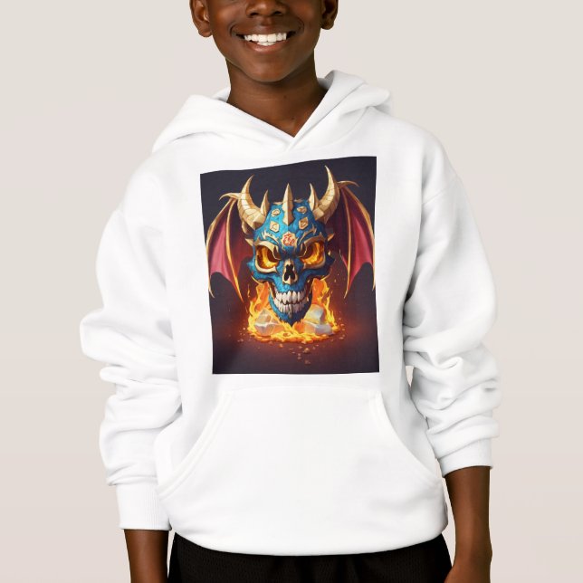 "Coola Kids Pullover Hoodie" T Shirt (Framsida)