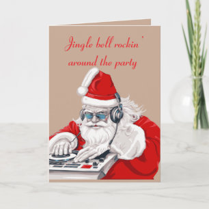 Coola killen gammal skola åttiotal jul DJ  Kort