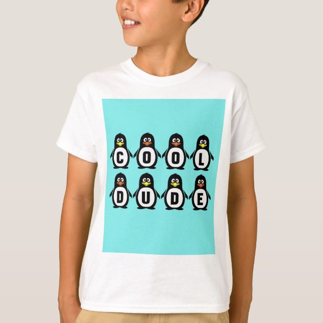 "Coola Killen" Penguins T Shirt (Framsida)