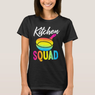 Coola Kitchen Squad - Pansexual Färg Pan-Cuisineet T Shirt