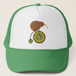 Coola Kiwi Bird på Kiwi Fruit Design Keps