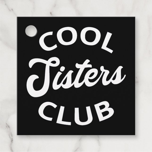 COOLA KLUBB I GÅVOR ETIKETTER (Framsida)