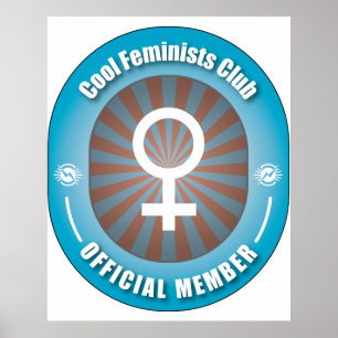 Coola Klubben Feminister Poster