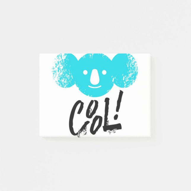 Coola Koala Support Australia Wildlife Australia Post-it Block (Framsida)