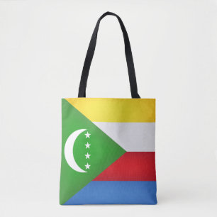 Coola Komorerna Flagga Mode Tygkasse
