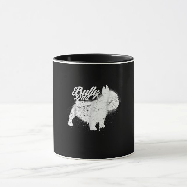 coola konsmålning fransk bulldog frenchie gift mugg (Center)