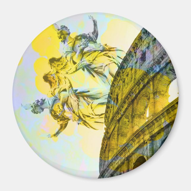 Coola konst av Rom inslag på trendiget Magnet (Framsidan)