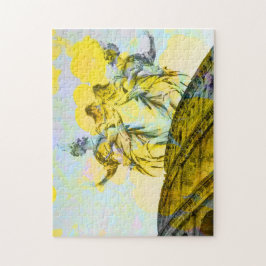 Coola konst av Rom inslag på trendiget Pussel